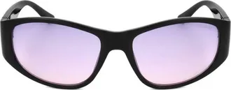 Guess Smoke Mirror Cat Eye Ladies Sunglasses GF6202 01C 58