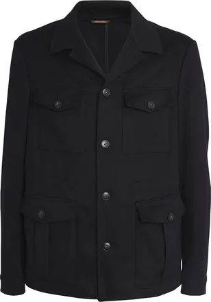 Canali Cashmere Field Jacket Size L