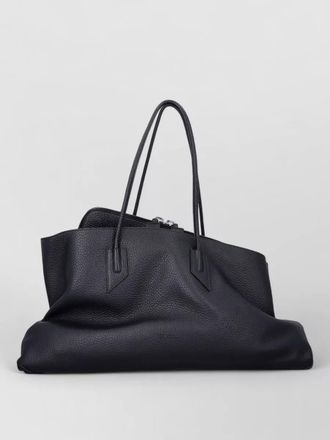 The Attico la passeggiata large leather tote bag