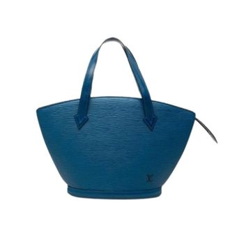Louis Vuitton Pre-owned Saint Jacques - Dames - Pre-owned - Blauw - Maat: ONE Size Leer