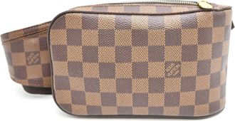 Louis Vuitton Brown Damier Canvas Sling Bag (Pre-Owned)