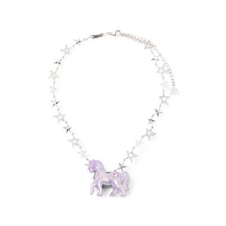 Yvmin Paradise Pony Star Necklace
