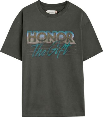 Honor The Gift After Hours Printed Cotton T-shirt - Black - M