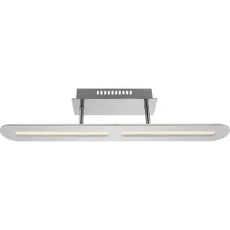 Globo Lighting Plafoniera Led Soggiorno Illuminazione Sala Da Pranzo Lampada Cromata Globo 68057d