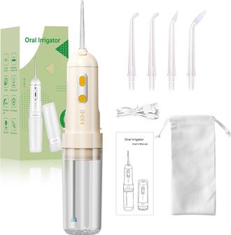 OEM Cepillo De Dientes El&eacute;ctrico, Cepillo De Dientes Port&aacute;til Inal&aacute;mbrico Recargable Para El Hogar Y Viajes, 4 Modos Y Cepillo De Dientes El&eacute;ctrico Resist