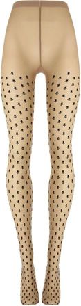 Wolford Ondergoed, Dames, Veelkleurig, L, Wol, Floral Dot Tights