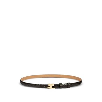 Courr&egrave;ges Belts, female, Black, 75 CM, Cintura Viper