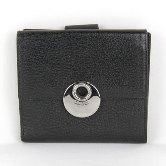 Gucci Black Leather Wallet (Bi-Fold) (Pre-Owned)
