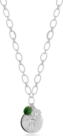 Glaze Jewelry Sterling Silver Bee Charm Necklace
