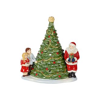 Villeroy & Boch Christmas Toys Lantern: Santa with Tree