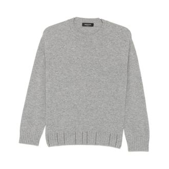 Fabiana Filippi Jumpers - female - Fabiana Filippi - Round-neck Knitwear - Gray - XS - Knitwear