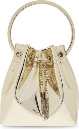 Jimmy Choo London Bon Bon - Dames - Schoudertassen - Geel - ONE Size - Tassen