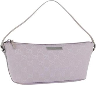 Gucci Pre-owned Shoulder Bags, female, Purple, Size: ONE SIZE Pre-owned Accessory Pouch
