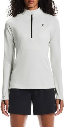 On Climate Quarter Zip Running Top in Iceberg at Nordstrom, Size Large