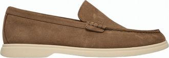 BOSS Sienne Suede Slip On Loafers