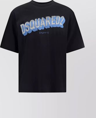 Dsquared2 cotton logo print t-shirt