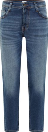 Mustang Tapered-fit-Jeans MUSTANG Herren Style Denver Tapered, Herren, Gr. 30, L&auml;nge 30, blau (blau 434), Denim/Jeans, 99% Baumwolle, 1% Elasthan, unifarben, 