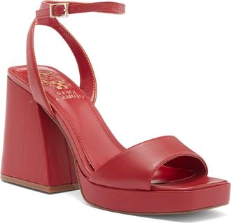 Vince Camuto Pilanna Platform Sandal in Flame at Nordstrom Rack, Size 6.5