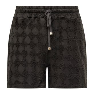 Amiri Casual Shorts, female, Black, Size: XS MA Quad Jacquard Short