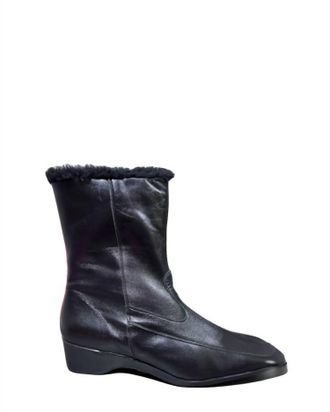 Eric Michael Womens Sharlene Ankle Boot In Black