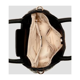 Guess Dames, Tassen, Zwart, Maat: ONE Size Leer