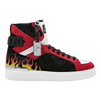 Philipp Plein Heren, Schoenen, Veelkleurig, Maat: 40 EU Lame