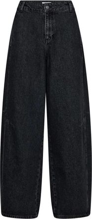 Co'Couture Jeans, Dames, Zwart, XL, Loose-fit Jeans