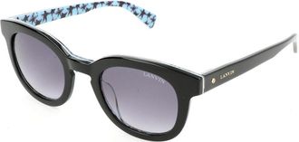 Lanvin SLN722V 0APA Womens Sunglasses Black Size 47