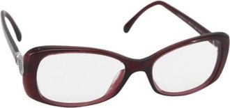 Chanel Pre-owned Accessories, female, Red, Size: ONE SIZE Pre-owned Plastic Sunglasses