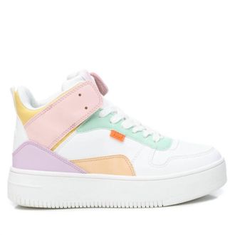 Xti Womens Casual Sneakers In White Multicolor