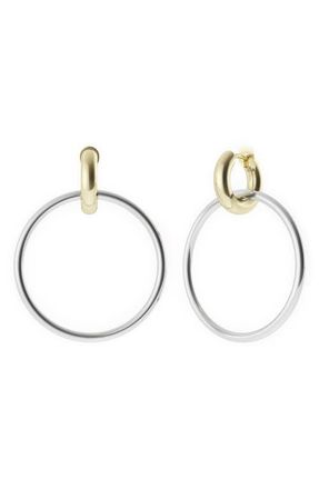 Spinelli Kilcollin Casseus Hoop Earrings in Silver/gold at Nordstrom