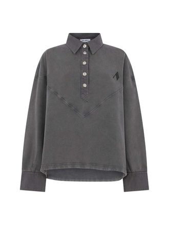 The Attico Felpa grigia vintage The Attico