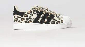 adidas Sneakers Superstar II da bambino con dettagli animalier e chiusura a velcro