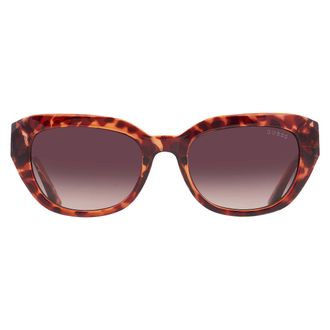Guess Brown Gradient Cat Eye Ladies Sunglasses GF6159 52F 53