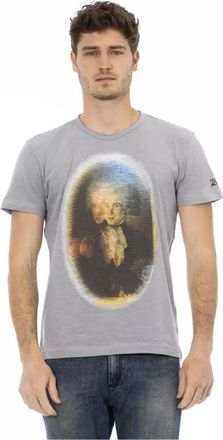 Trussardi Hombre, Camisetas, Gris, Talla: L