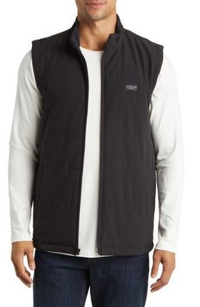 Travis Mathew Interlude Quilted Vest in Black at Nordstrom Rack, Size Small