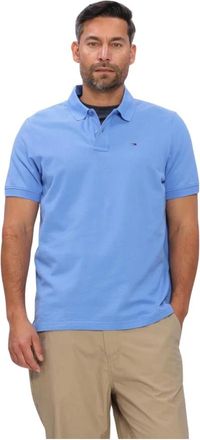 Tommy Jeans Tops, Heren, Blauw, M, Katoen, TJM REG ESS Polo EXT