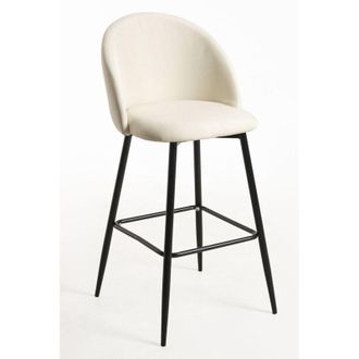 Regalos Miguel Taburetes Cocina - Taburete Vint Tela - Beige