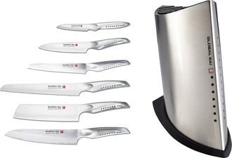 Global SAI 7 Piece Knife Block Set
