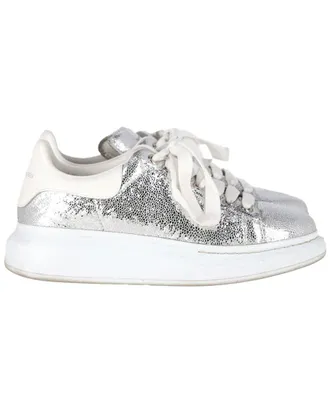 Alexander McQueen Alexander Mcqueen Womens Leather Oversized Sneaker (Authentic Pre-Loved)