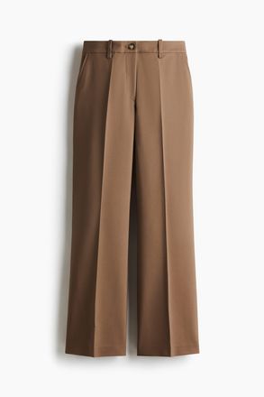 H&M Bootcut-Hose - Dunkelbeige