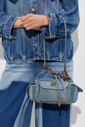 Off-white Dumbo Hand Bag, Womens, Blue