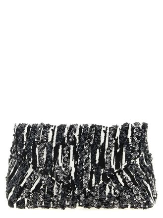 Dries Van Noten BlackWhite W. L. Clutch