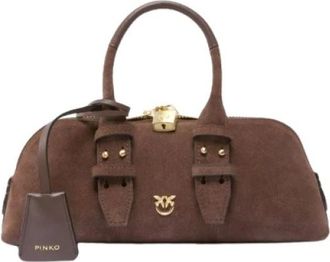 Pinko Pinko, Dames, Tassen, Bruin, Maat: ONE Size