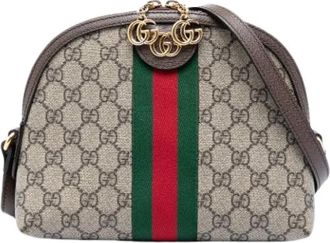 Gucci Borsa Pre-owned Ophidia Crossbody - - Pre-owned - Donna - Beige - ONE SIZE