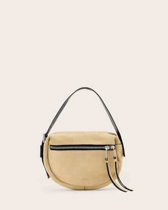 AllSaints Leather Noemie Mini Suede Shoulder Bag, Size: One Size