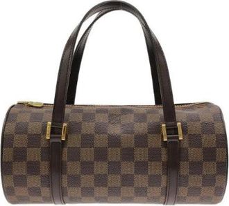 Louis Vuitton Pre-owned Damier Papillon Bag - Dames - Vintage Handtas - Bruin - ONE Size - Vintage
