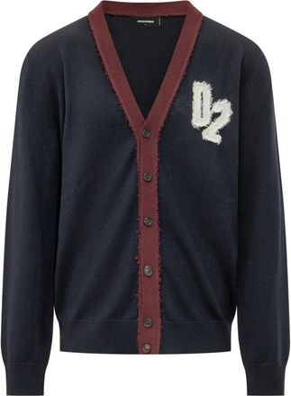 Dsquared2 Uomo, Maglie, Blu, XL, new