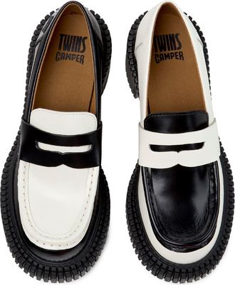 Camper Pix London Penny Loafer in Multi - Black at Nordstrom, Size 37