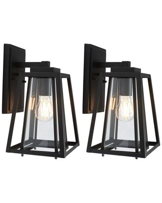 Safavieh Rydler 7.48In Outdoor Sconce Set Of 2